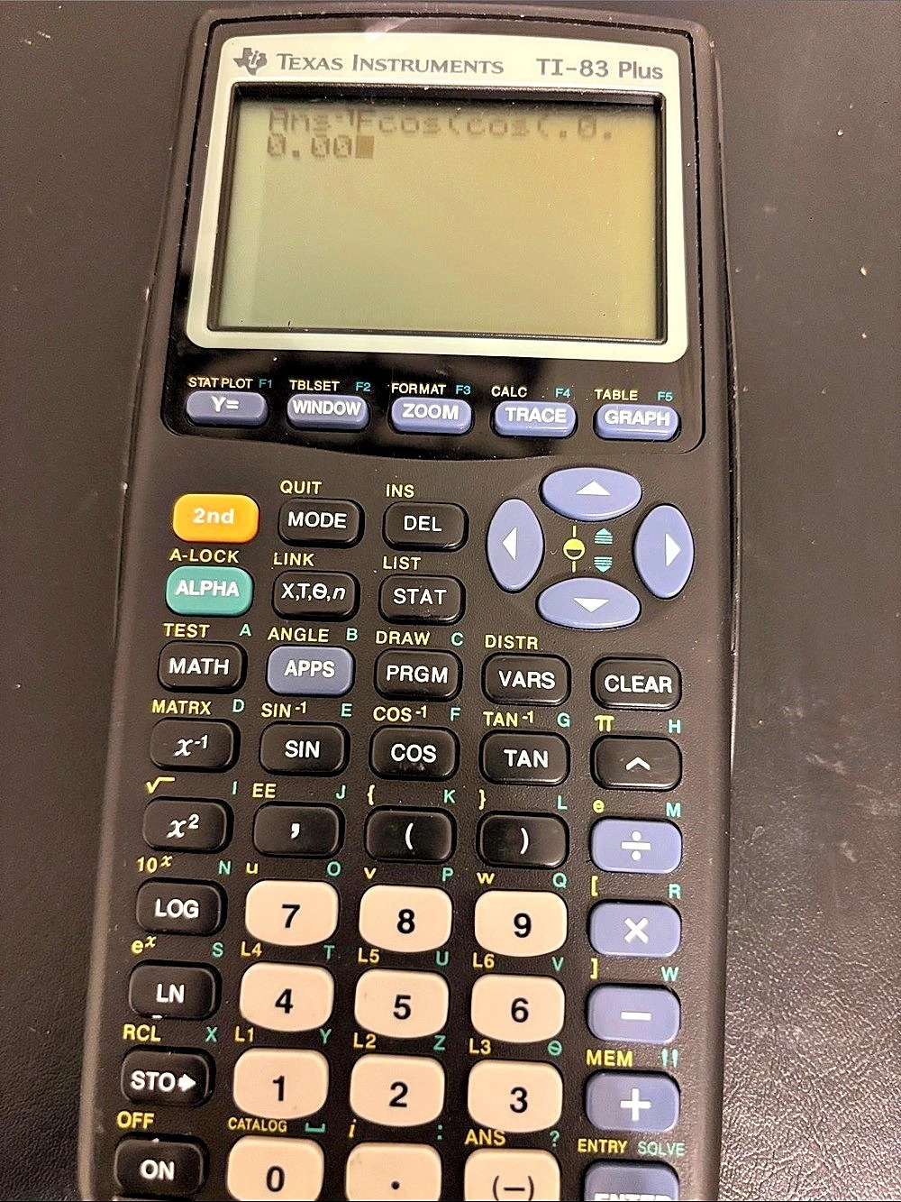 Texas Instruments TI-83 Plus Graphing Calculator Black
